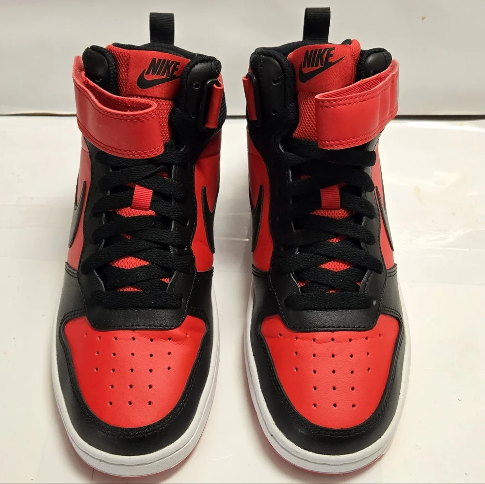 Nike Court Borough‎ Mid 2 (GS) University Red/ Black-White